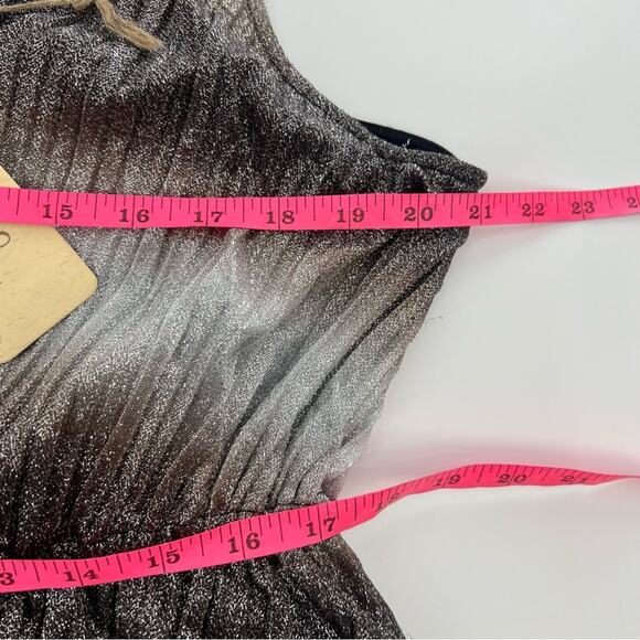 NWT Anthropologie Let Me Be Metallic Ombre Color Lightweight Sz XL - Picture 7 of 9